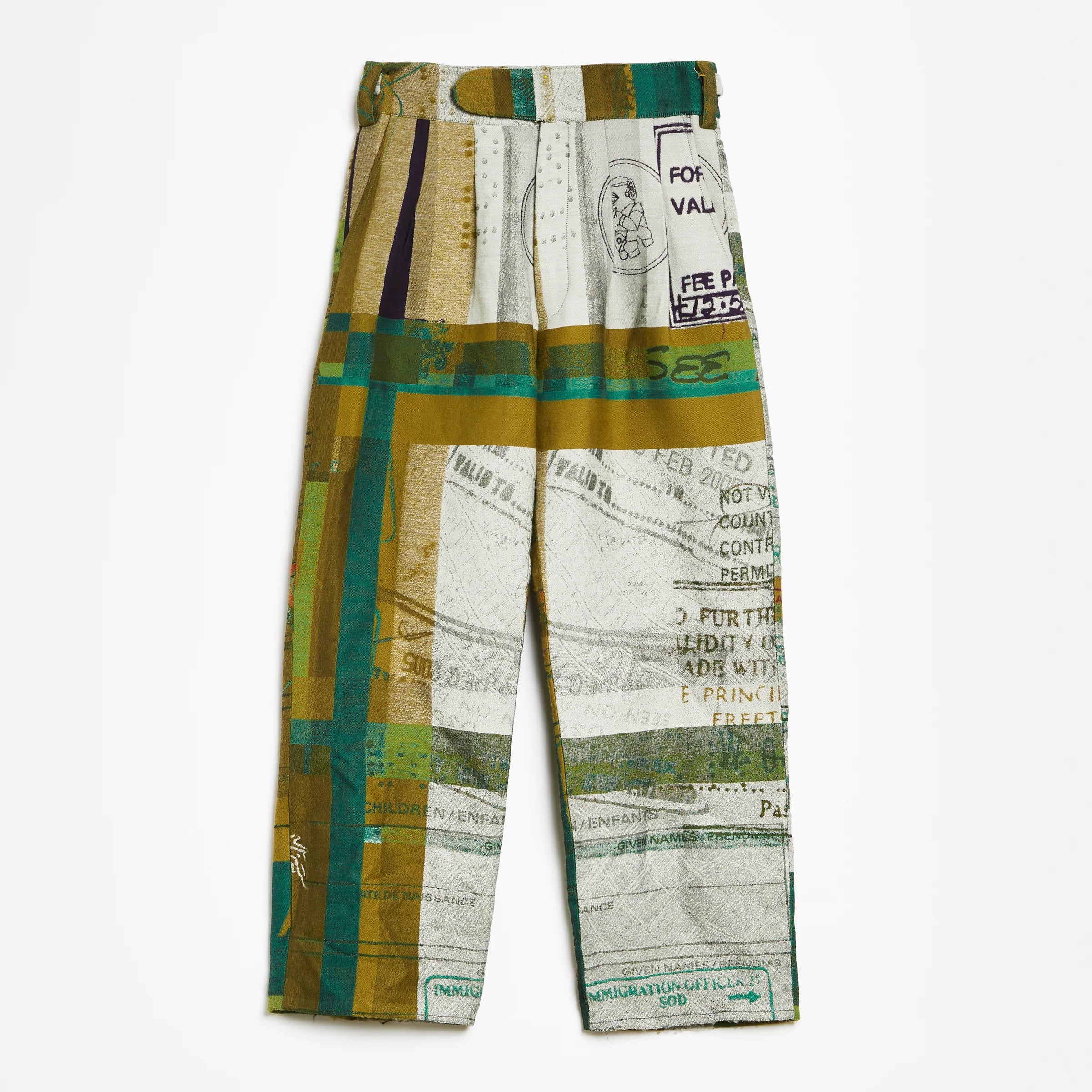 YA-ALIMAMY PASSPORT COTTON TREE TROUSER
