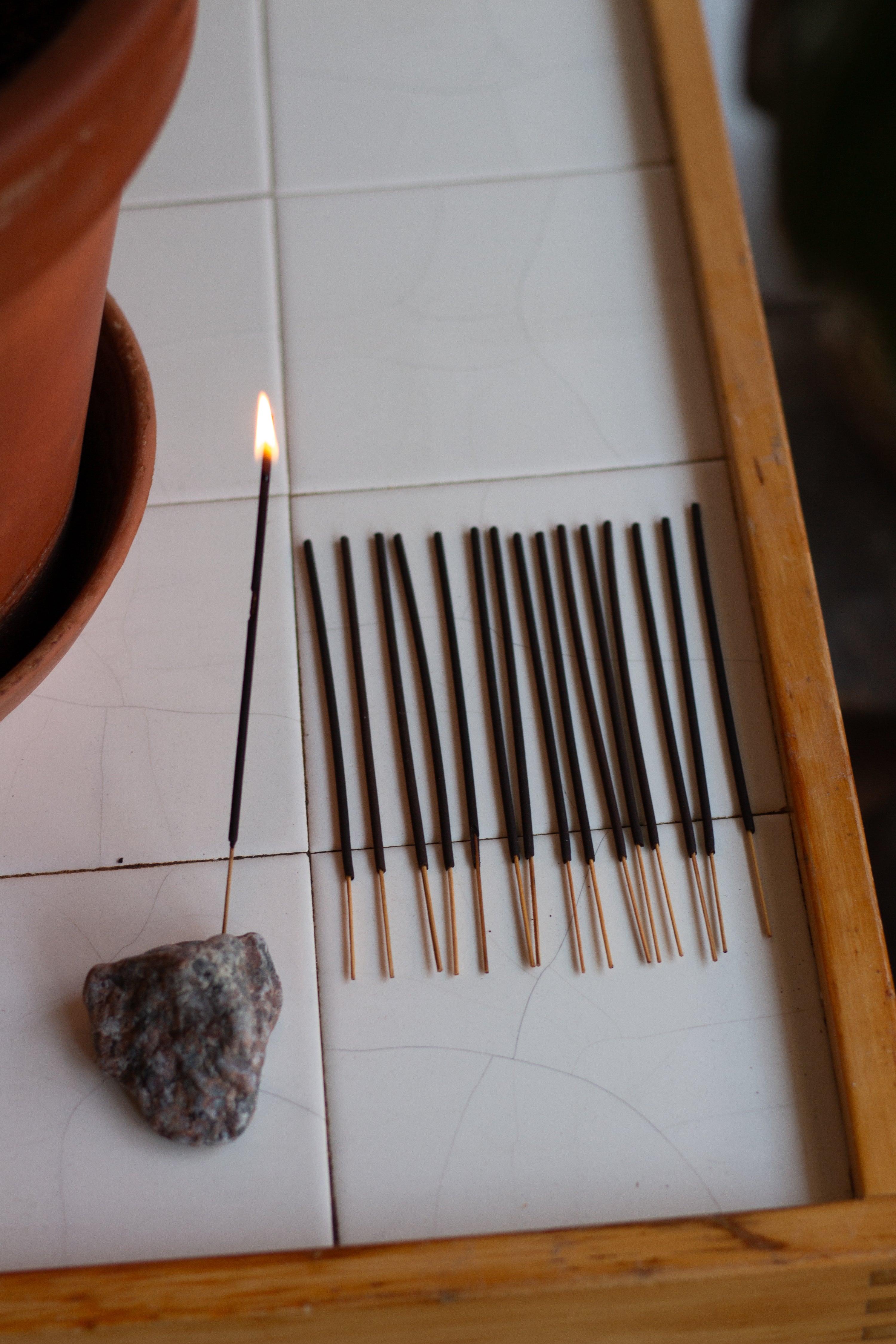 Fragile Glass 'Earthcense' Incense